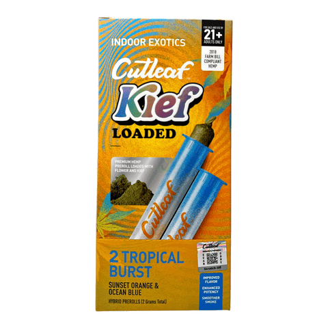 Cutleaf Kief Loaded Pre-Rolls 2ct