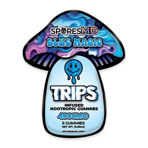 Spores MD TRIPS Infused Nootropic Gummies 4000mg