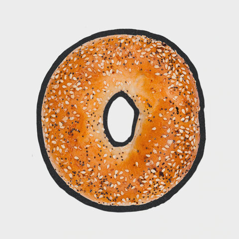 Moodmats Everything Bagel 8"