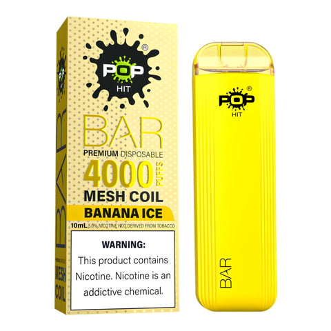 Pop Hit Bar 5% 4000 Puff Disposable