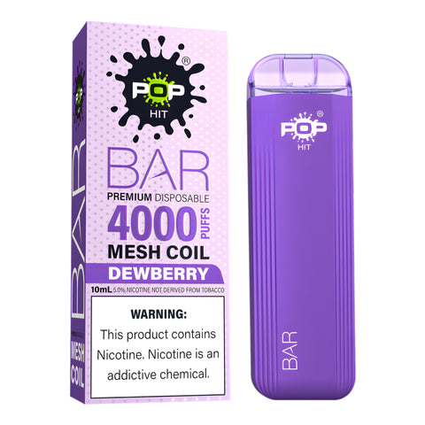 Pop Hit Bar 5% 4000 Puff Disposable