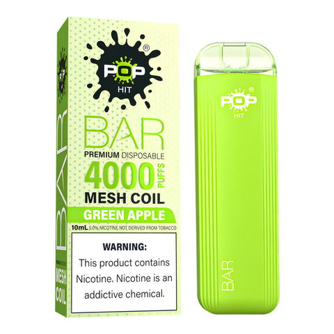 Pop Hit Bar 5% 4000 Puff Disposable