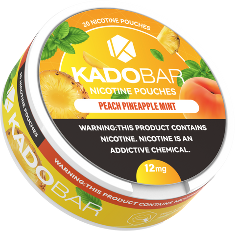 KadoBar Nicotine Pouches 20 Pack Can | 1Ct