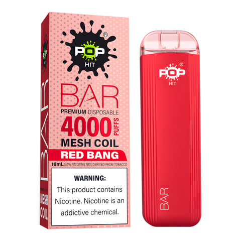 Pop Hit Bar 5% 4000 Puff Disposable