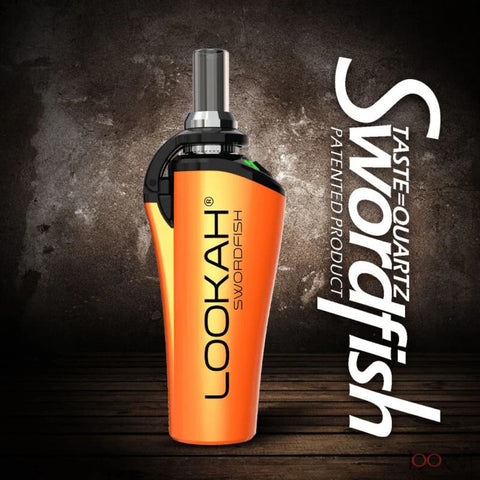 Lookah Swordfish Portable Wax Vaporizer Orange Concentrate Vaporizers 6973199595708
