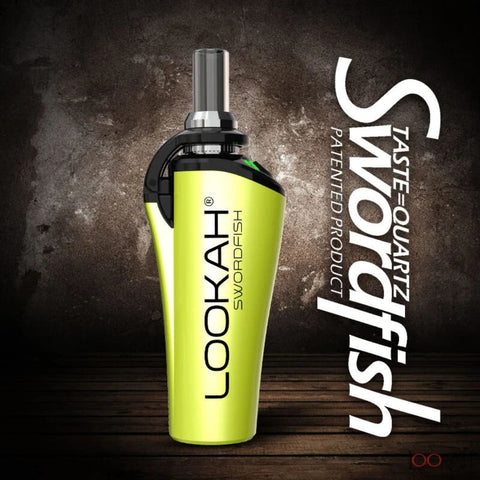 Lookah Swordfish Portable Wax Vaporizer Neon Green Concentrate Vaporizers 6973199595692