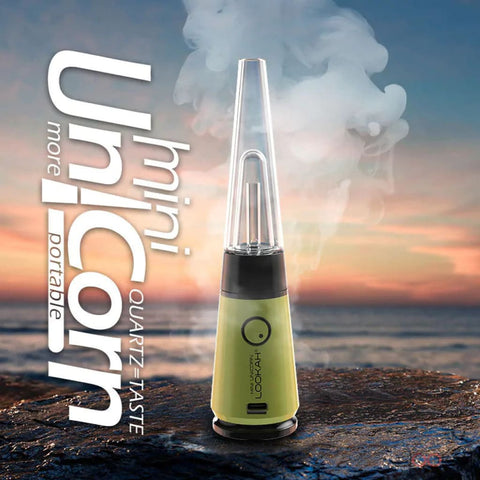 Lookah Unicorn Mini Electric Rig Neon Green Concentrate Vaporizers 6973199595852