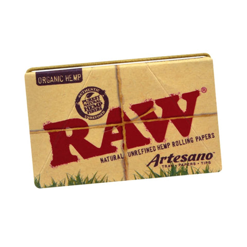 RAW Organic Hemp Artesano 1 1/4 Rolling Papers 716165280910