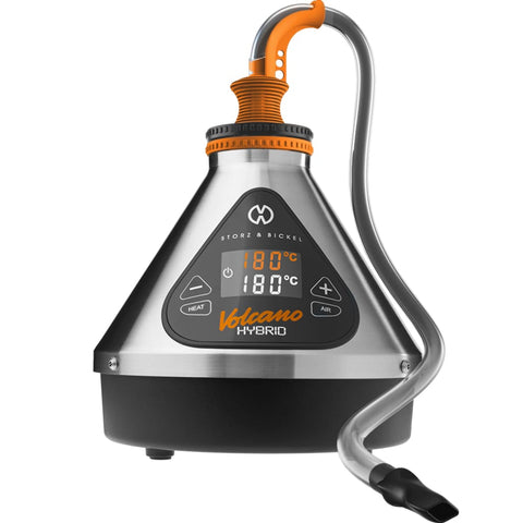 Storz & Bickel Volcano Hybrid - Silver Dry Herb Vaporizer 4260248822147